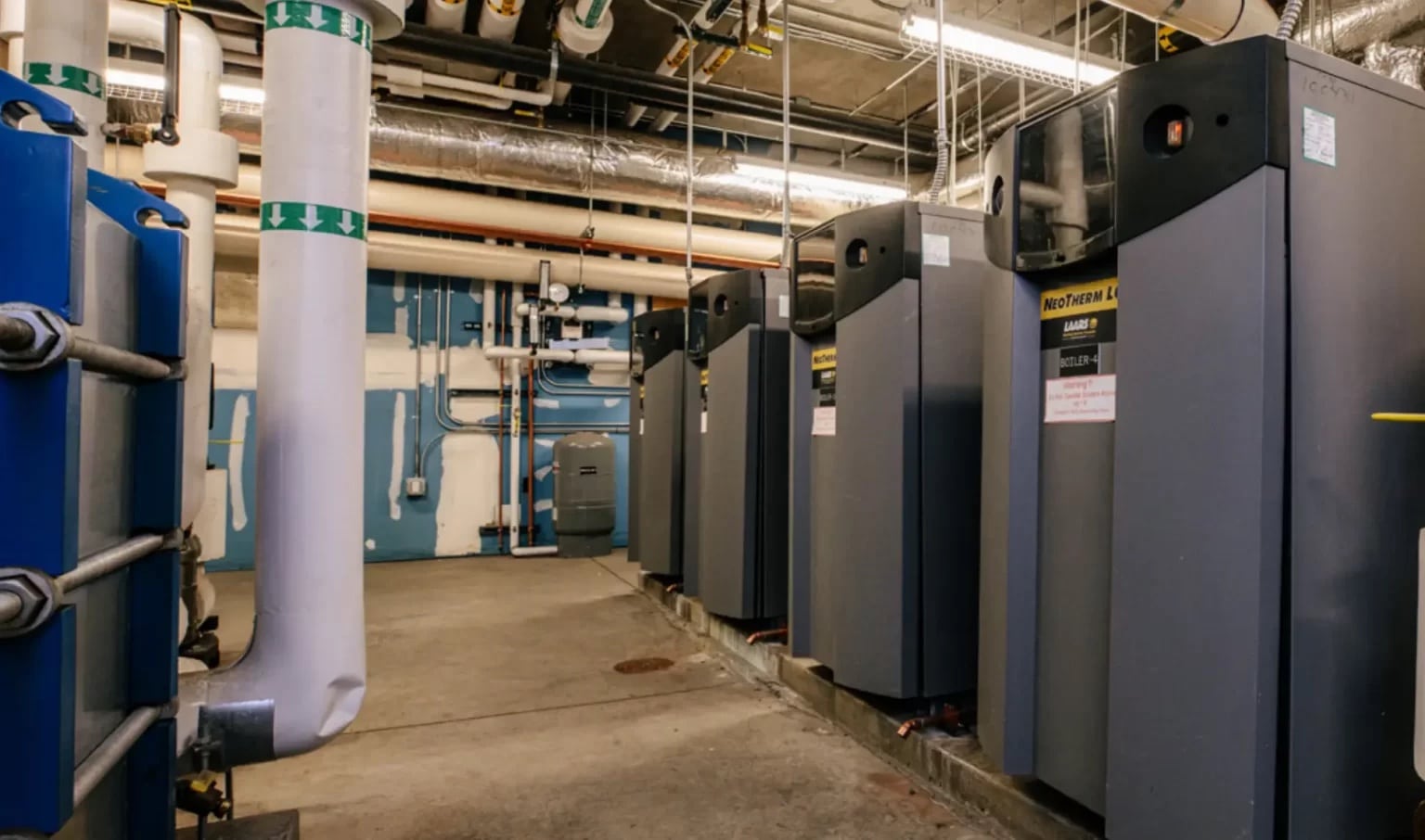 Fan coil installation